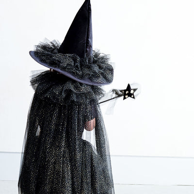 Mimi & Lula, Kappe, Gertrude Witch Halloween - Svart