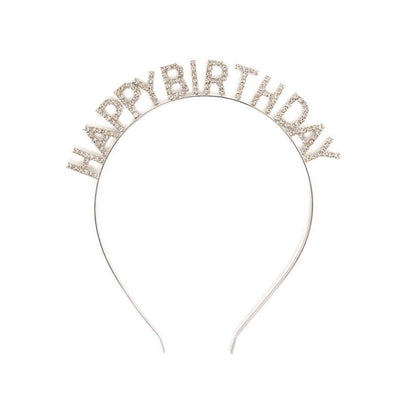 Great Pretenders hårbøyle, Happy Birthday - Rhinsten