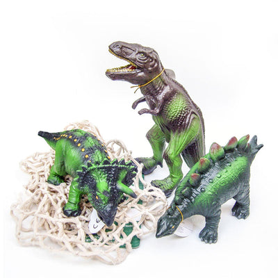 Green Rubber Toys dyr i naturgummi, Dino