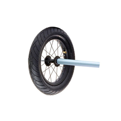 Trybike hjulsett fra to til tre hjul, sort dekk