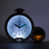 Vekkeklokke med natt og dag-indikasjon, digital klokke - blå NY