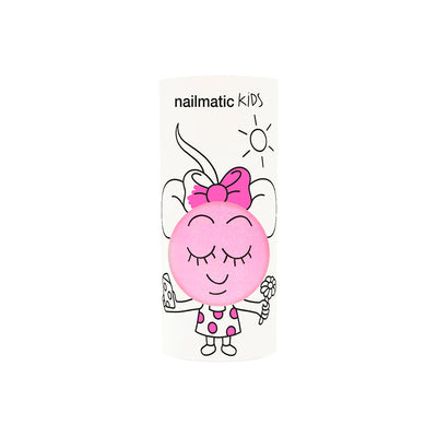 Nailmatic neglelakk til barn, vannbasert - Dolly Pink neon