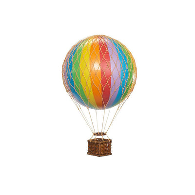 Authentic Models, Luftballon, regnbuefarver - 8,5 cm
